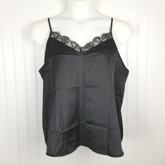 Ekouaer Womens Black Lace Satin Cami Size XXL Plus Feminine Y2K 90s Fairy Grunge - Picture 7 of 10